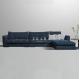 Contemporary Modern Design Fabric Corner L Shaped Sectional Sofa AW-1708