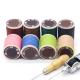 Hand Knitting 420D/3 Yarn Count Sewing Thread for Leather Bag DIY Bracelets 30 Colors