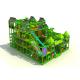 Four Floors Indoor Playground Set / Toddler Indoor Play Equipment Forest Style