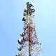 Custom Q235B Steel Microwave Radio Antenna Tower  80m/s Wind Speed