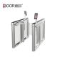 Temperature Detection IP24 Turnstile Barrier Gate Face Recognition