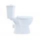 SH121-P Chaozhou Cheap Price Two Piece Toilets Rimless Flushing WC With PP Soft Closed Seat Cover For Russian Market