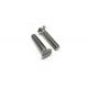 DIN963 Titanium MTB Bolts Slotted Countersunk Head Screws For Car Parts