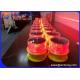 Flash Mode Solar Obstruction Light 32.5cd For Large - Scale Port Machinery