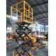 Stationary 1000kg Load Capacity Electric Automatic Scissor Table Lift System For