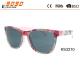 Children's Sunglasses with Plastic Frame with beautiful pattern, UV 400 Protection Lens, suitable for girls