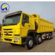 Used HOWO 8X4 12 Wheels Heavy Duty Dump Tipper Truck 8500*2500*3400mm for Mining Site