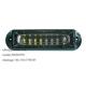 LED Warning Light Head ,Luces de doble flash，Plafones de led，Quasar Line，barra sinalizadora，LED Warnleuchten  STL-808