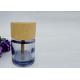 Cylindrical Custom Glass Perfume Bottles , Cosmetics Aromatherapy Glass Bottles