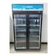 Customized Commercial Wine Display Cooler 998L Restaurant Beverage Refrigerator