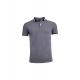 180GSM 65% Polyester 35% Cotton  Polo T-Shirt For Men Rolled Collar With Buttons Contrast Color