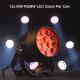 LED Par Lights 12x10W RGBW Sound Activated DMX512 Control Led Zoom Par Light