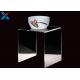 Jewelery Necklace Acrylic Display Stands Clear Plexiglass Display Table