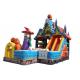 Halloween Witch Theme Kids Blow Up Bounce House With Customized Size