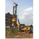 8rpm 1200mm Hydraulic Piling Rig Machine Earth Drills Augers For Excavator