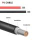 Red Black Dc Solar Pv Cable 4MM 1500V Inverter Battery