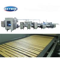 Automatic Commercial Cookie Soft Biscuit Production Line PLC touch control panel