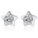 S925 sterling silver stud earrings retro wild fashion Pentagram