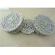 ZT White Aluminum Foil Mesh Net Diameter 108mm For Agricultural Shade