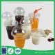 clear plastic cups with lids PP drinking cup 500 ml supplier in clear color