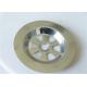 Round 62 Mm Kitchen Sink Drain Plug , Metal Decorative Sink Drain Stopper