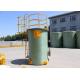 3600mm Vertical Cylindrical FRP Chemical Tank Sewage Treatment Holding