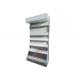 Metal Store Display Shelves For Book / Magazine / CD / Video Customized Size