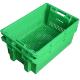 Vegetable Collapsible Moving Folding Crate Plastic Storage Box Industrial Stackable Folding for Transport
