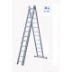 Domestic Aluminium Multi Purpose Ladder  150kg / 330 Lb Load Capacity 3x12