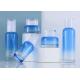 30G 50G Gradient blue Glass Cosmetic Bottles