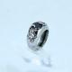 Fashion 316L Stainless Steel Casting Clay CZ Stones Ring LRX425