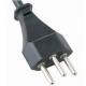 Swiss SEV1011 Grounded 3 Prong Power Cord , Power Supply Flat Power Plug