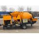 Light Weight Mobile Foam Pump , Self Loading Concrete Mixer With Pump