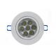 CE RoHS Recessed LED Down Light CS-DL-7W With Stand Alone Thermal Design