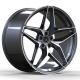 Gun Metal 1 Piece Forged Wheels Machined Face Monoblock Rims 20 Inch 5X108