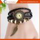 Korean Fashion Jewelry Watch Retro Leather Watches OEM Watch Quartz Analog Watch Cheap New