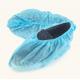 Dust Proof Disposable Shoe Cover Non Woven Anti Skid Blue Color
