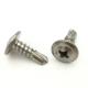 Stainless Steel SS AISI 410 Wafer Truss Head Self Drilling Screws For Metal
