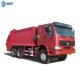 12R22.5 Tyres 336hp Sinotruk 6x4 18m3 Diesel Refuse Compactor Truck