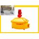 Save Manpower Vertical Shaft Concrete Mixer High Homogenization 1125L Input Capacity
