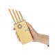 20m Range 4 Antennas 3G 4G Signal Jammer With Leather Case Car Charger