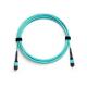 OM3 50 / 125 Multimode Fiber Patch Cord , Optical Patch Cord Trunk Cable For FTTX Network