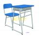 HDPE Not Ajustable Single Student Desk And Chair Set Color Customed