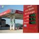 6 Inch LED Gas Price Display Petrol Price Groups Setting For Petrol / Gas Station