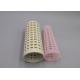 100% Spun Polyester Yarn TFO 602 Raw White Yarn Of Multiple Staple Fibres