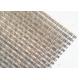 Antique Plated Flat Wire Mesh for Cabinet , Bronze Paint Decorative Mesh for Glass