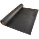 Rubber Roll, USA Made Recycled, Rubber Width 36 in, Rubber Length 4 ft, Rubber Thickness 1/16 in, 60A, Plain Backing