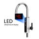 Kitchen Electric Instantaneous Hot Water Tap With LED Digital Temperature Display