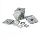 Square Leveling Carbon Steel Flat Washers With Round Square Hole