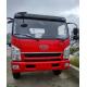 FAW 4x2 Dump Truck Tipper Red Color Light Duty High Strength Frame